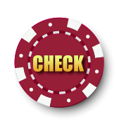 Betting Rules Check Poker Chip Design